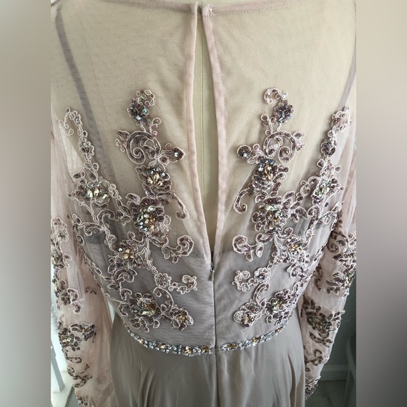 Long Sleeves beaded gown. - Picture 8 of 17